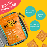 Cheddar Crackers 4oz Sunnie 