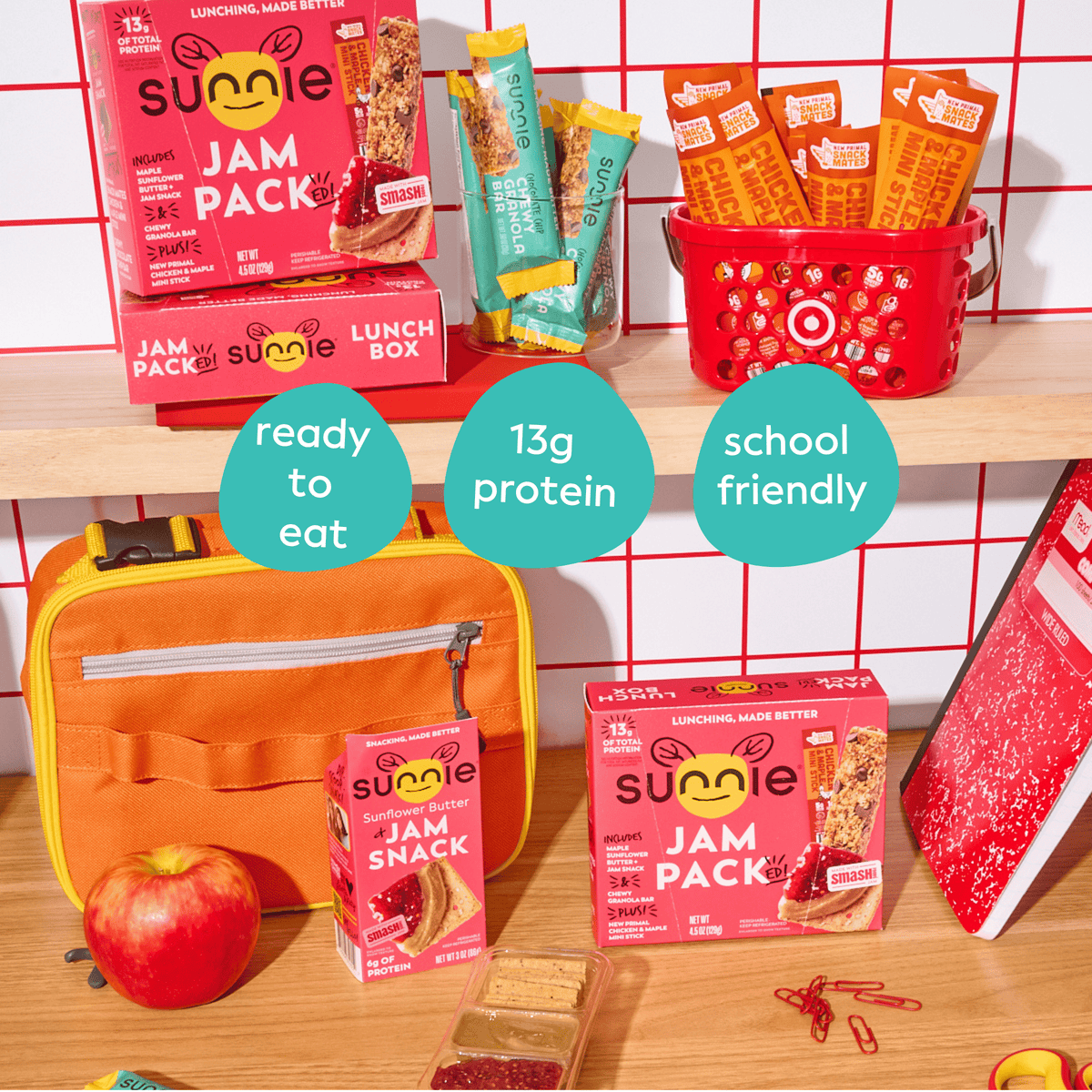 Jam Lunch Pack - 4 Pack Sunnie 