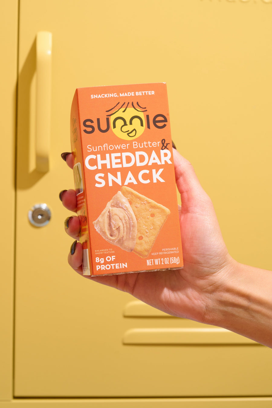 Sunflower Butter + Cheddar Snack Sunnie 